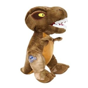 Universal Studios Jurassic World Jr Brown T-Rex Dinosaur 12" Plush